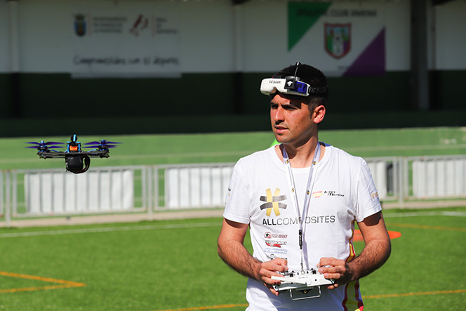 Iván Merino Drone Racing Jimena