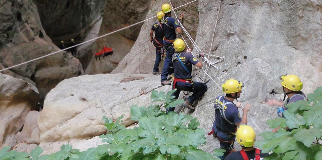 Ubrique Firefighters Mountain Rescue Group