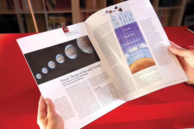 Astrophysicist Javier Peralta from Algeciras Venus